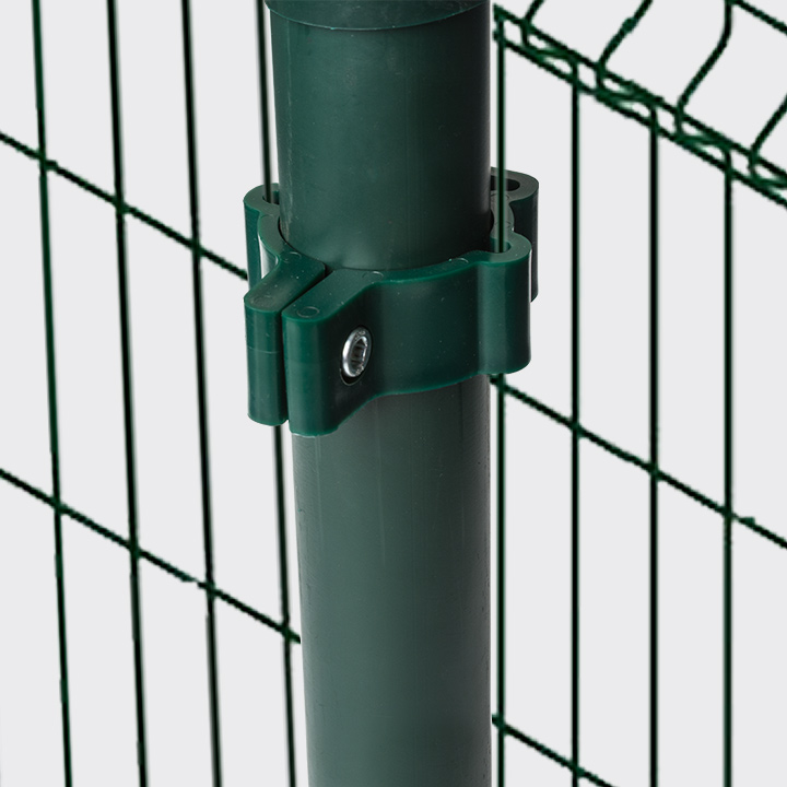 Clamps for pole of panel fence Ø42 2
