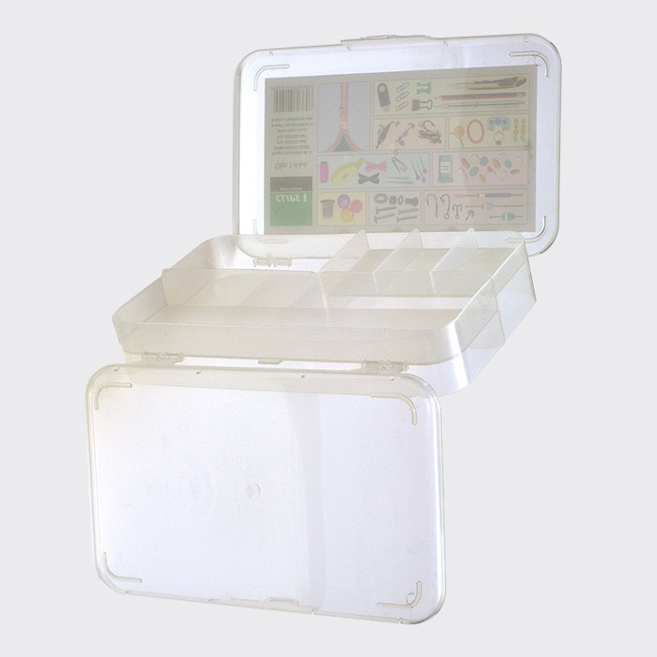 Universal box with two lids 5
