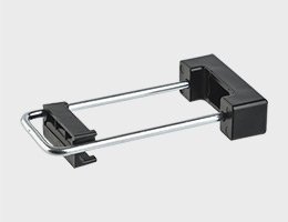 Clamps for pole of panel fence 40x100